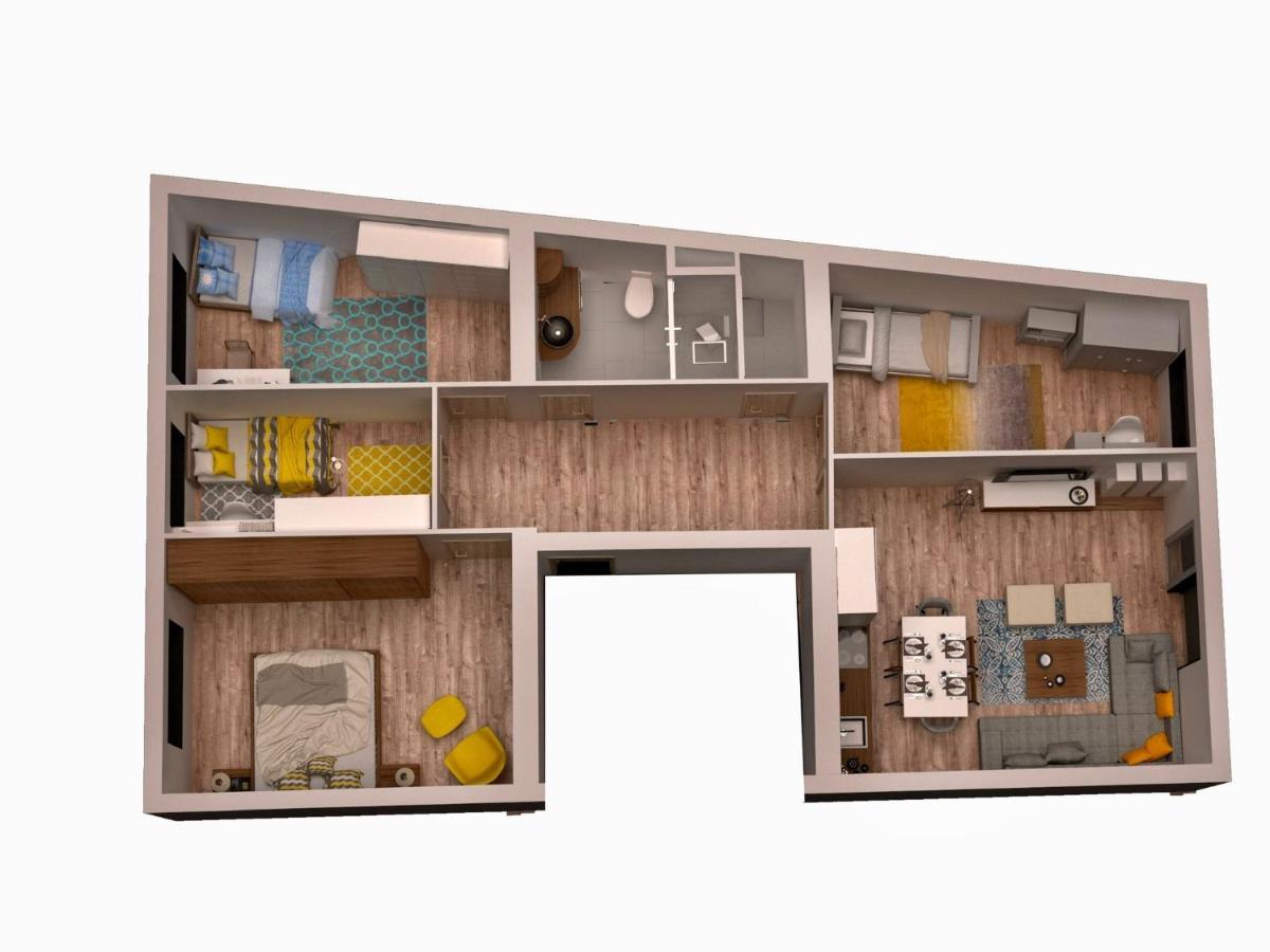 Spacious Apartment With Terrace 维也纳 外观 照片